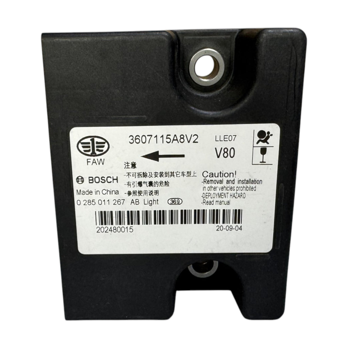 Módulo de Control de Bolsa de Aire 3607115A8V2