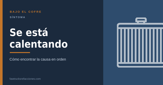 Sistema de enfriamiento en camiones FAW